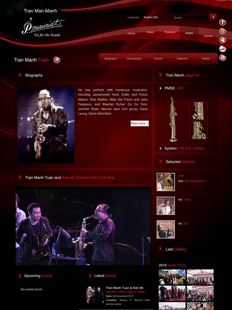 Tran Man Manh  P. Mauriat Go for the Sound